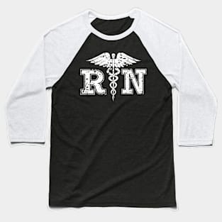 Rn Registered Nurse For Nurses Baseball T-Shirt